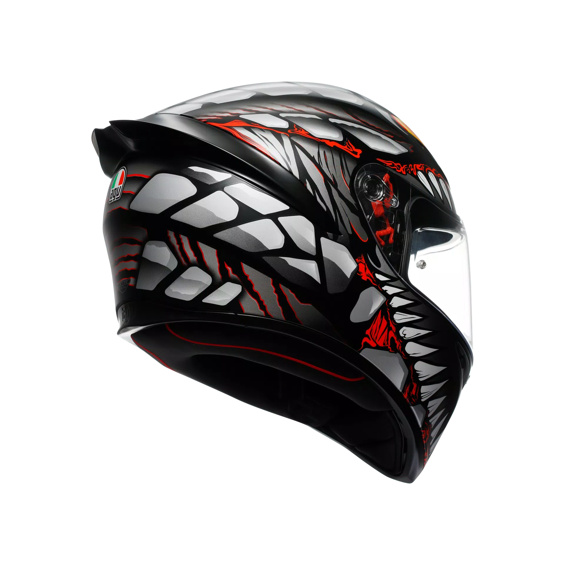 AGV - K1 S Lyzard Matt Black/grey/red
