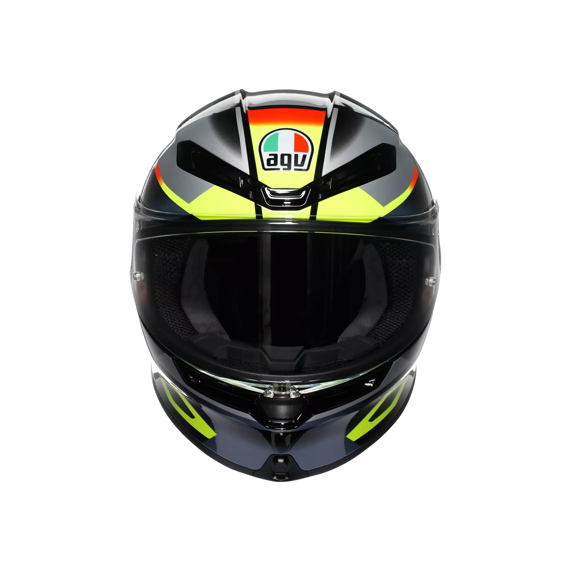 agv k6 sale AGV K6 S Erazer Helmet Black/Red/Hi-Viz Yellow S