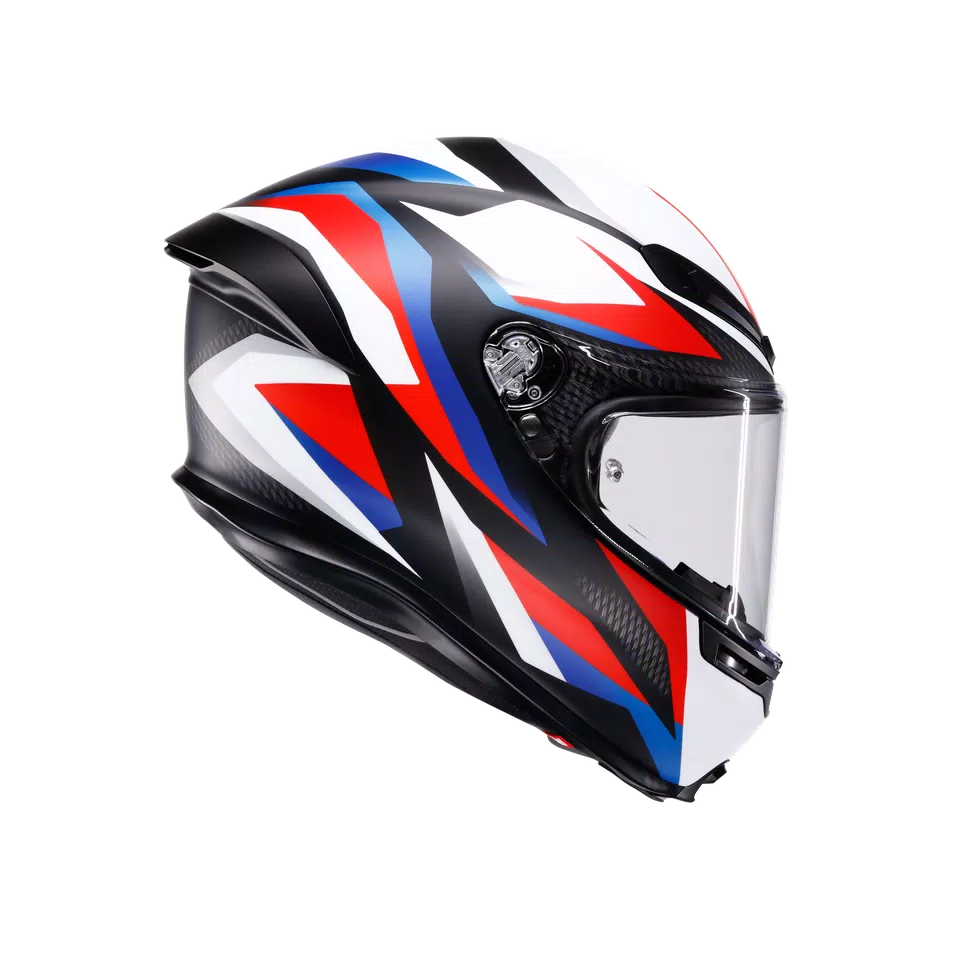 AGV K6 S Timewarp Helmet - Black/Red/Blue