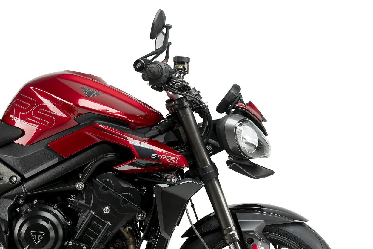 Puig Naked Front Spoilers Triumph Speed Triple 1200 RS / Street Triple 765 R / RS 2021-2025