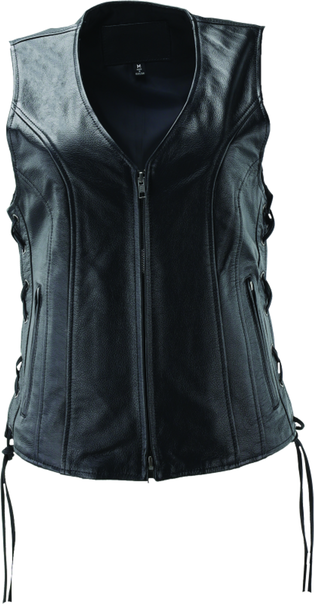 Kuryakyn Leather By River Road Sapphire Leather Vest for Women