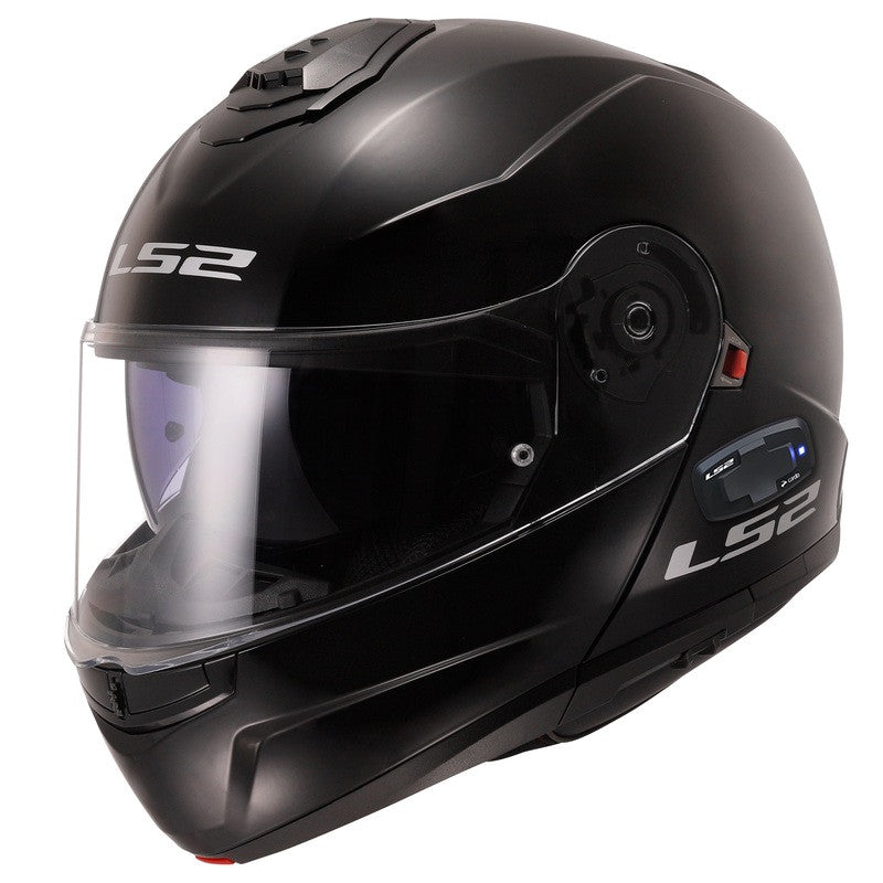 LS2 Strobe II Solid Modular Bluetooth Motorcycle Helmet