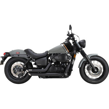 Vance and Hines Shortshots Staggered Exhaust System for Honda Shadow Models