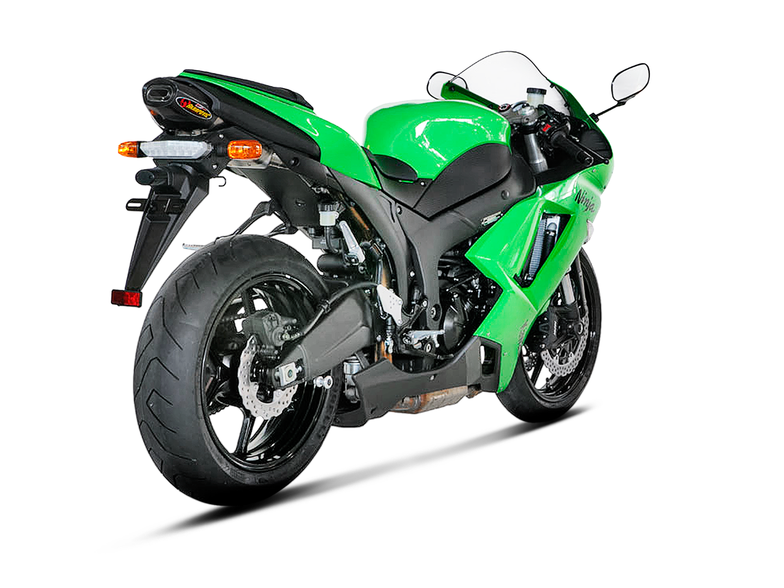 Akrapovic Slip-On Exhaust Kawasaki ZX-6R 2007-2008