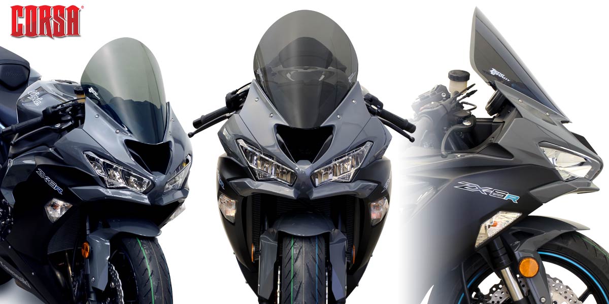 Zero Gravity Corsa Windscreen Kawasaki ZX6R / ZX636 2019-2023