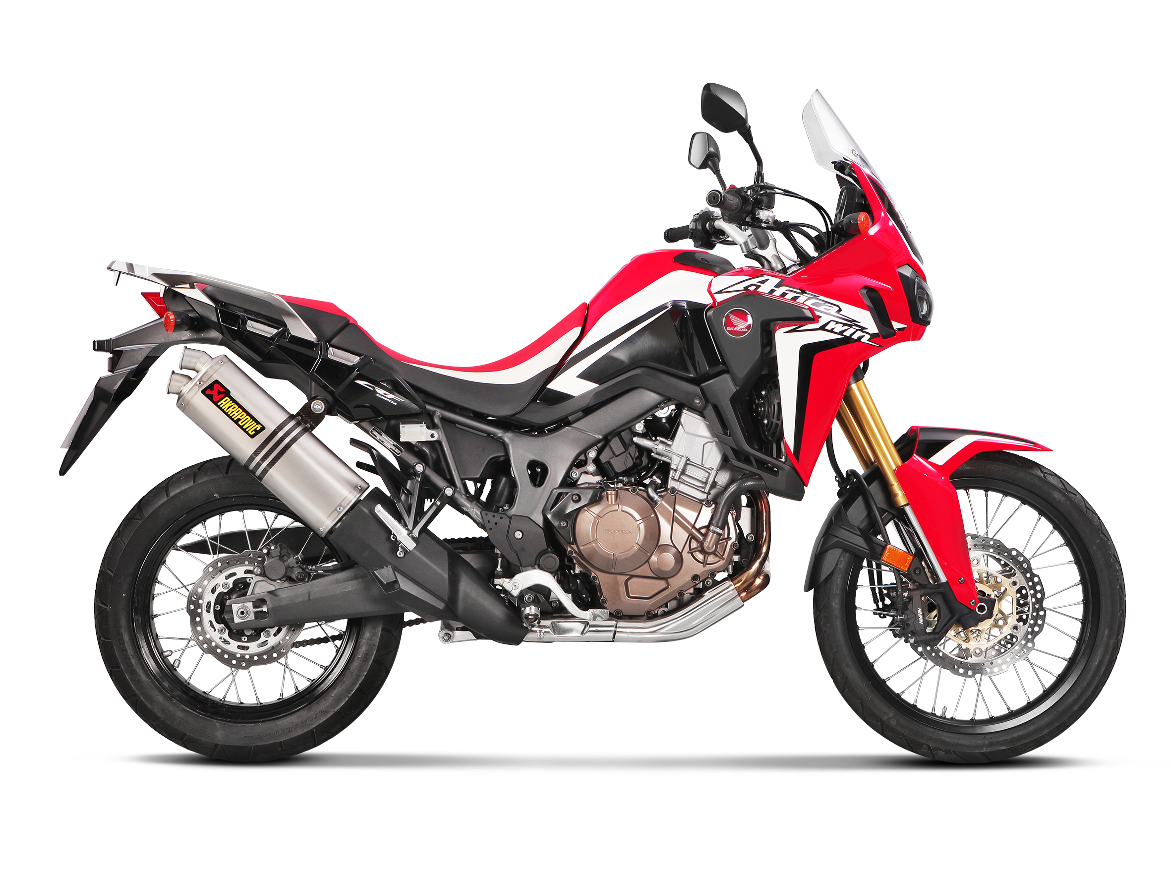 Akrapovic Homologated Slip-On Exhaust Honda Africa Twin 2016-2019