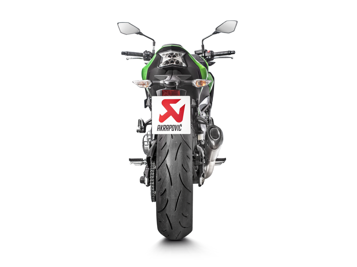 Akrapovic Slip-On Exhaust Kawasaki Z900 2017-2024
