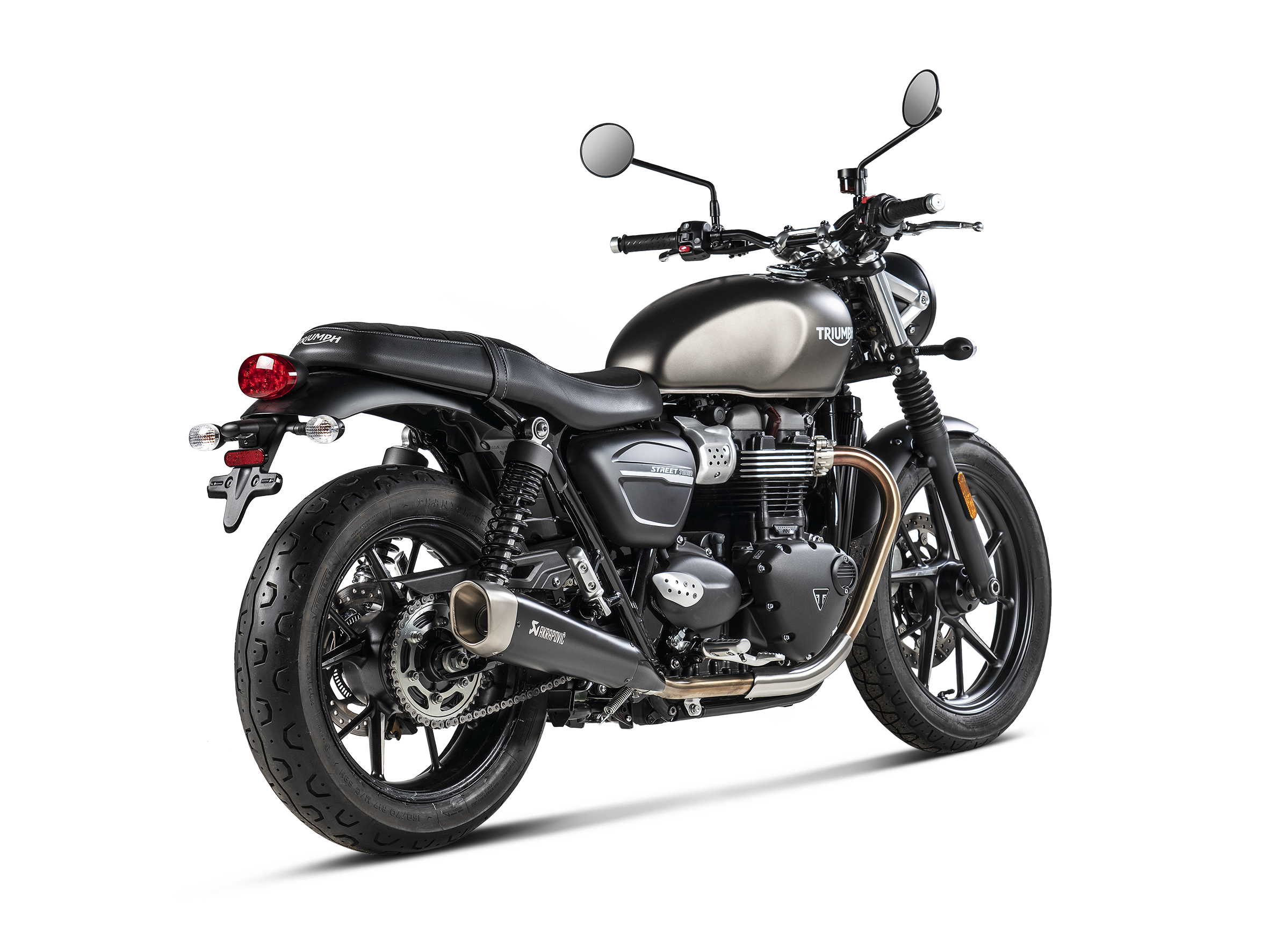 Akrapovic Slip-On Exhaust Triumph Street Twin 2016-2020