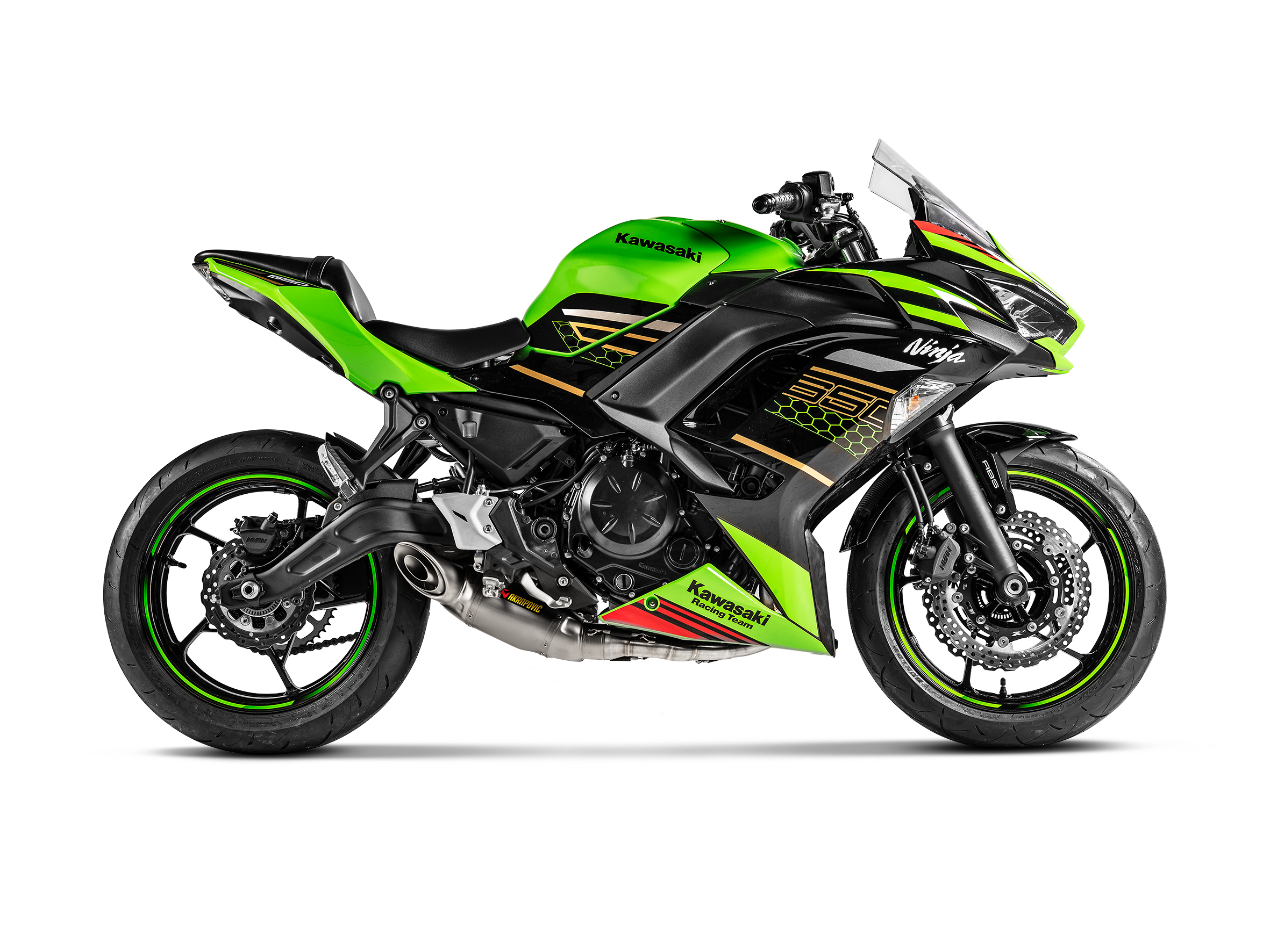 Akrapovic Racing Exhaust System Kawasaki Ninja 650 / Z650 2021-2026