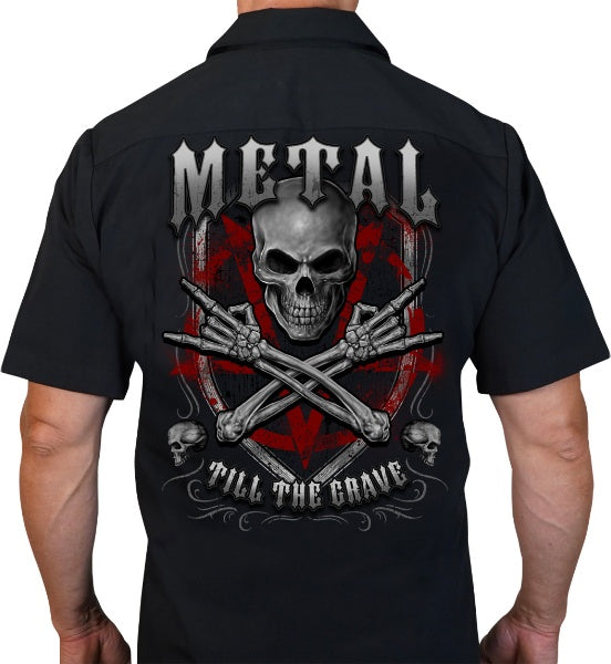 Lethal Threat Metal Till the Grave Shop Shirt