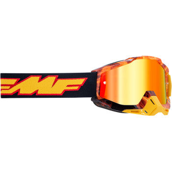 FMF Youth PowerBomb Goggles with Mirrored Lens