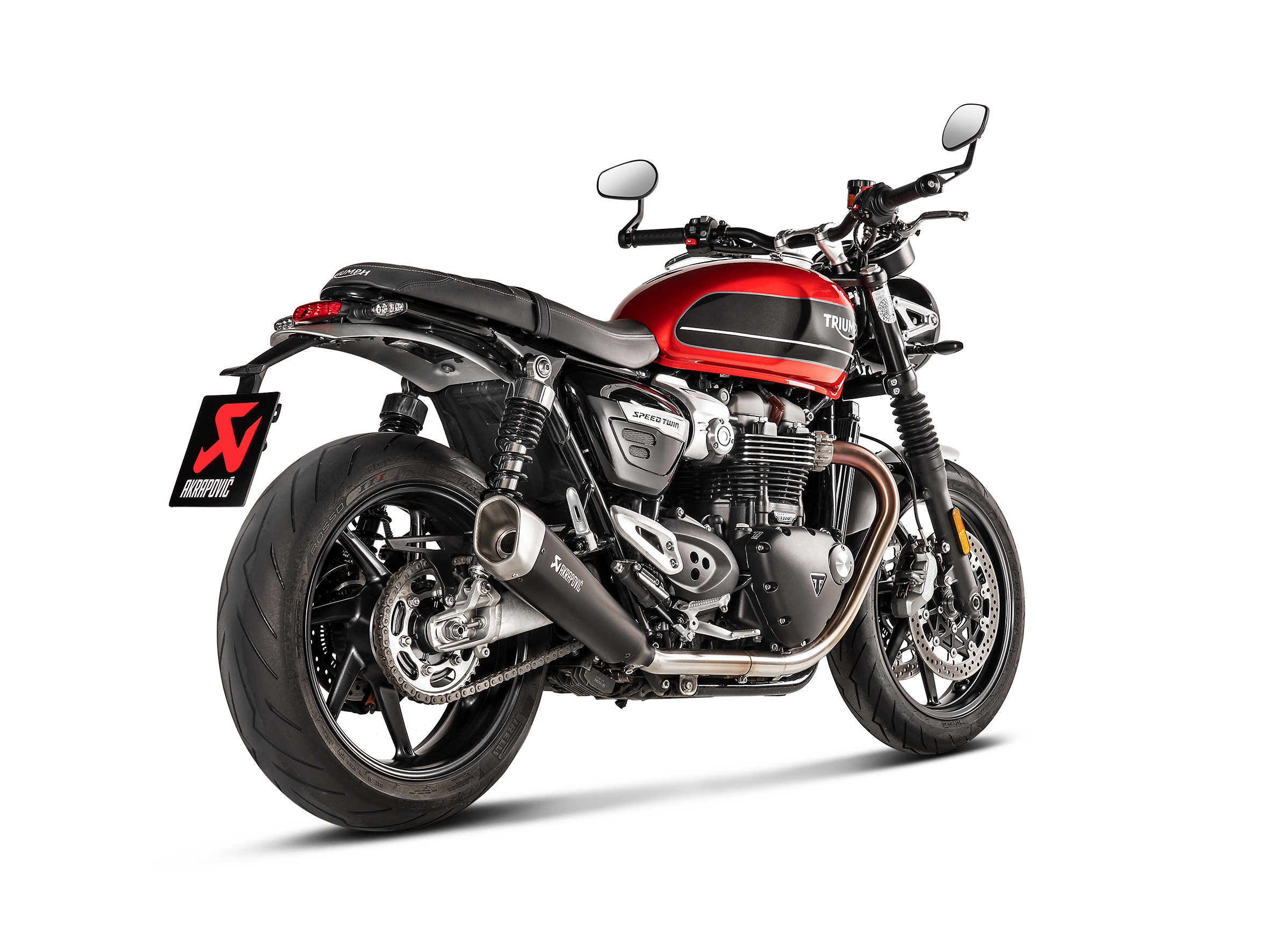 Akrapovic Slip-On Exhaust Triumph Speed Twin / Thruxton 1200 / R