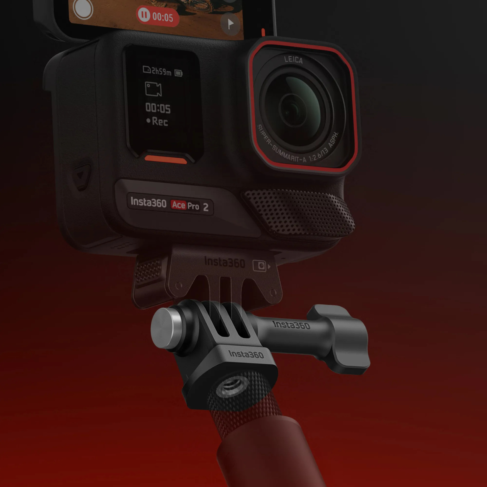 Insta360 3-Prong to 1/4in Adapter