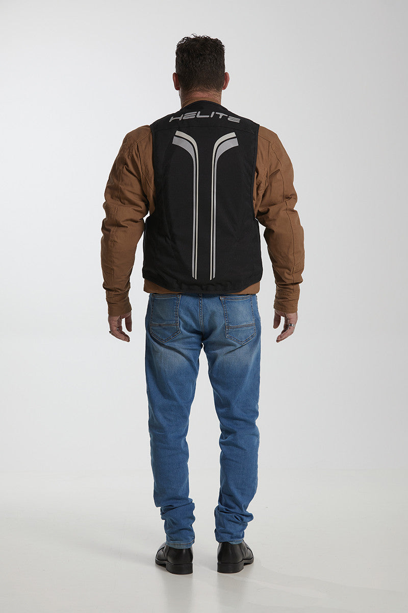 Helite E-Double Turtle Airbag Vest (Electronic Trigger)