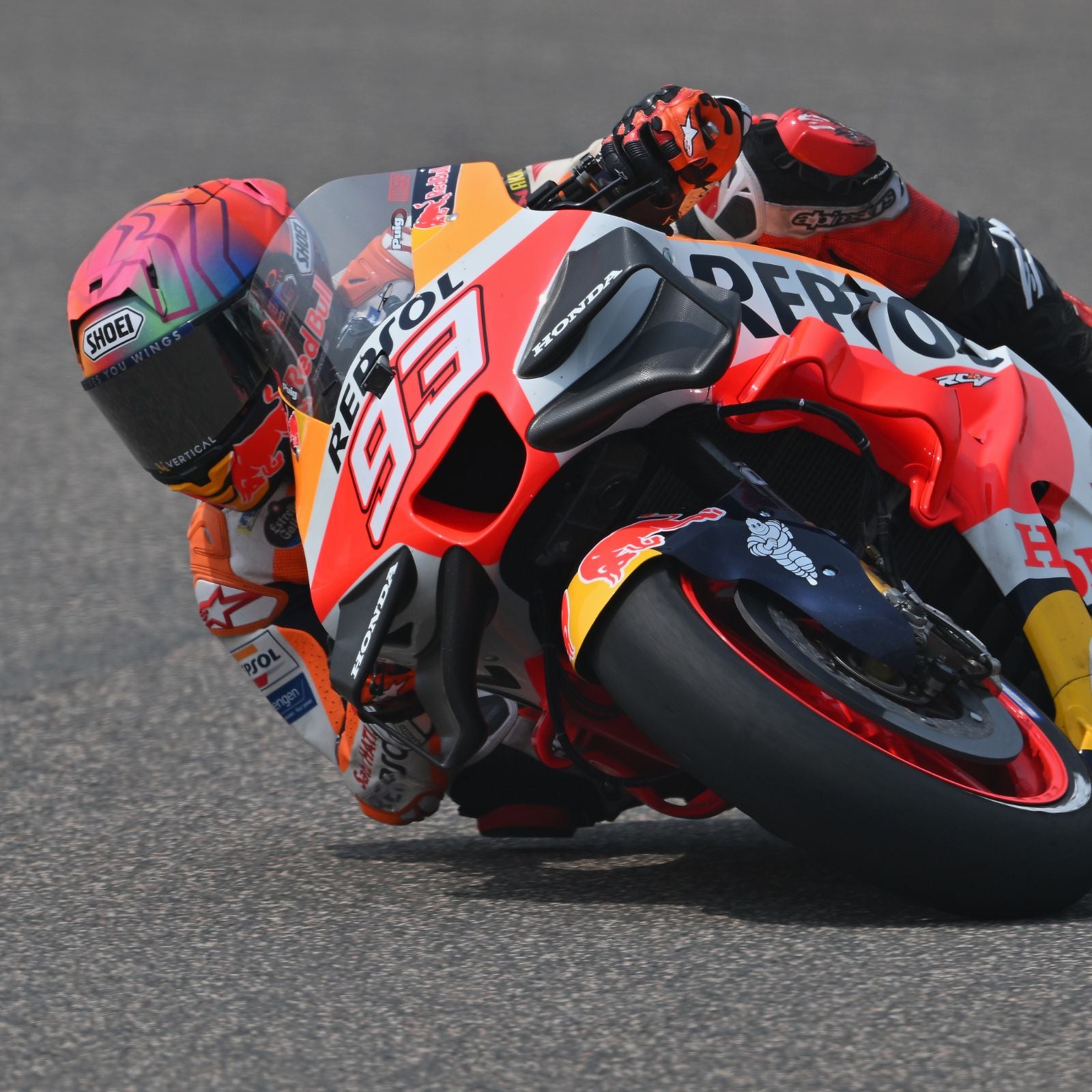 Shoei X-15 Marquez Holi Helmet