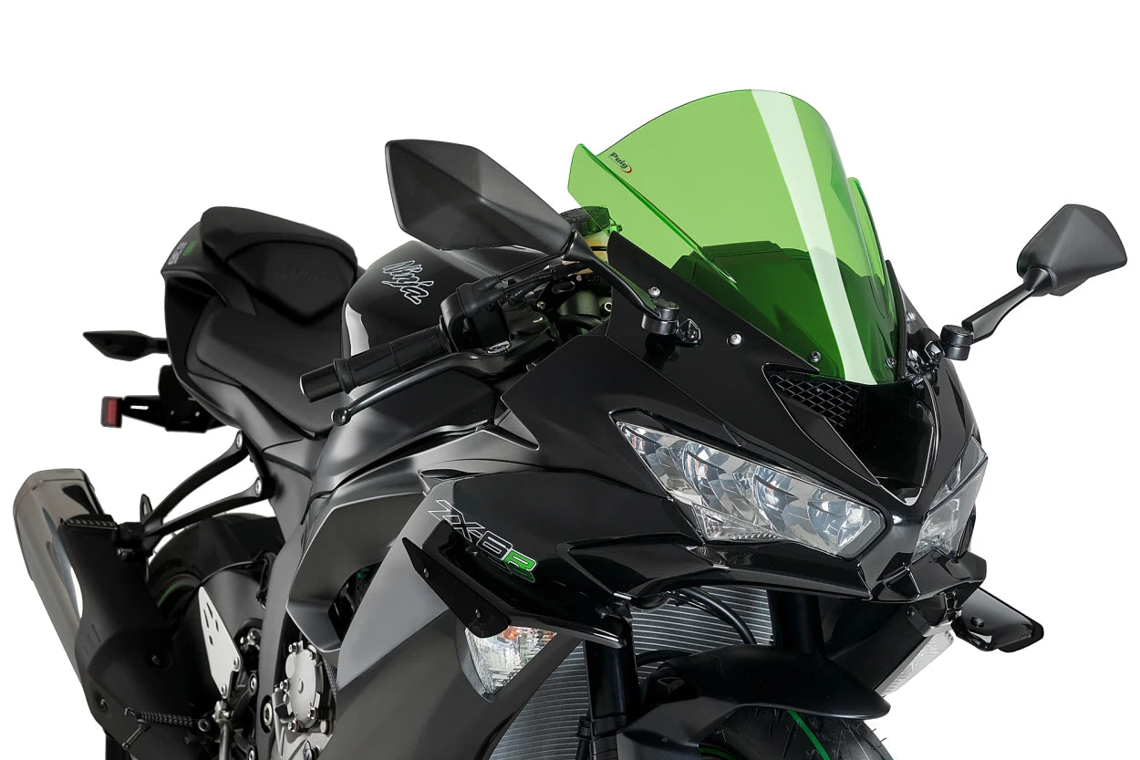 Puig Sport Side Spoilers Kawasaki Ninja ZX6R / ZX636 2018-2023