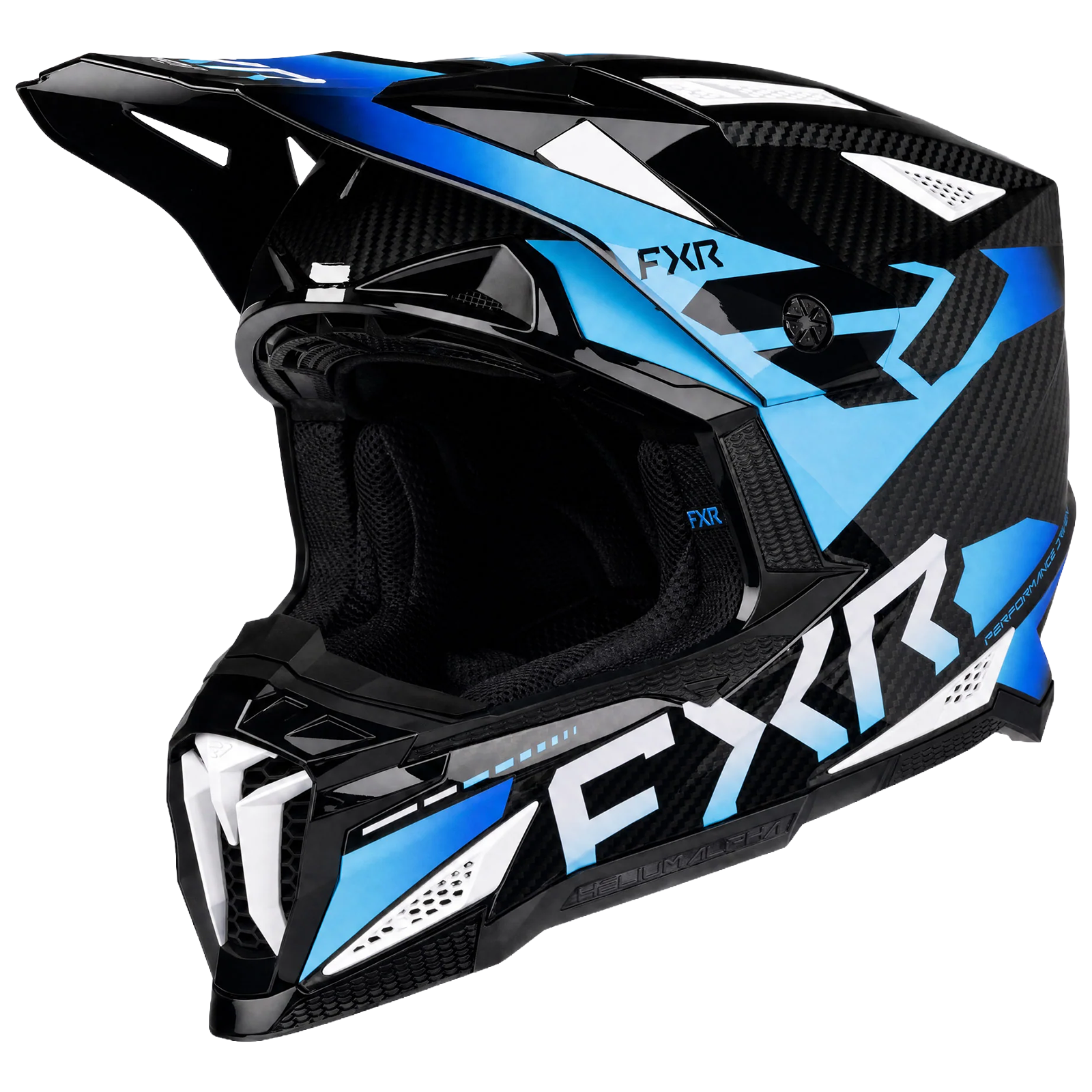 FXR Helium Alpha Carbon MX MIPS Helmet
