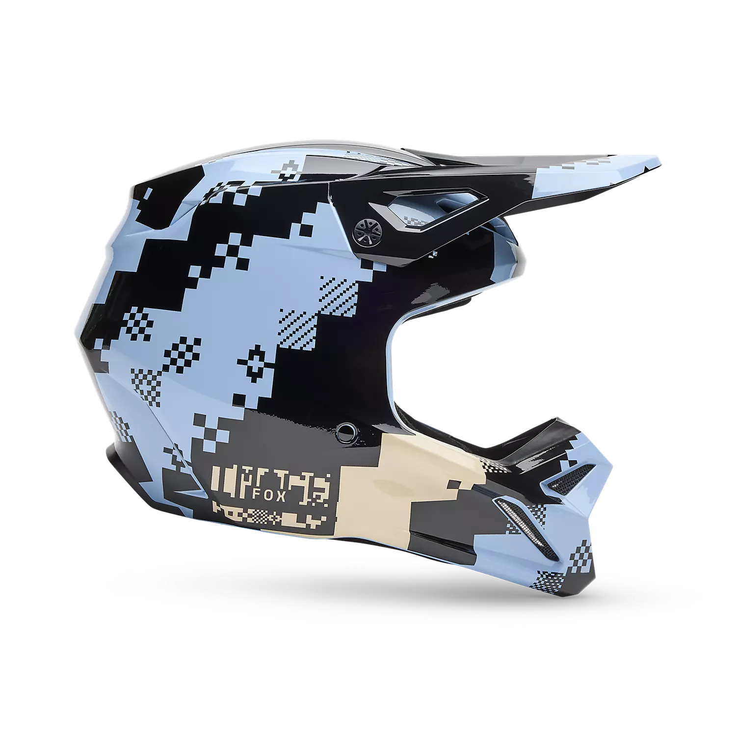 Fox Racing V1 Digi Image Helmet — Motorcycle Gear
