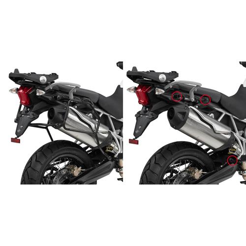 Givi PLR6409 Monokey Rapid Release Side Case Racks Triumph Tiger 800 2011-2017