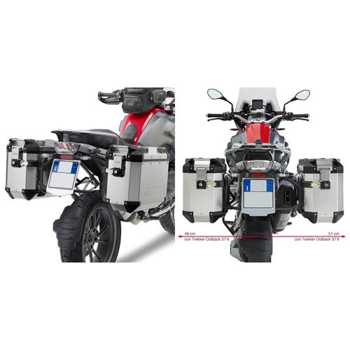 Givi PL5108CAM Outback Side Case Racks BMW R1200GS / R1250GS / Adventure 2013-2024