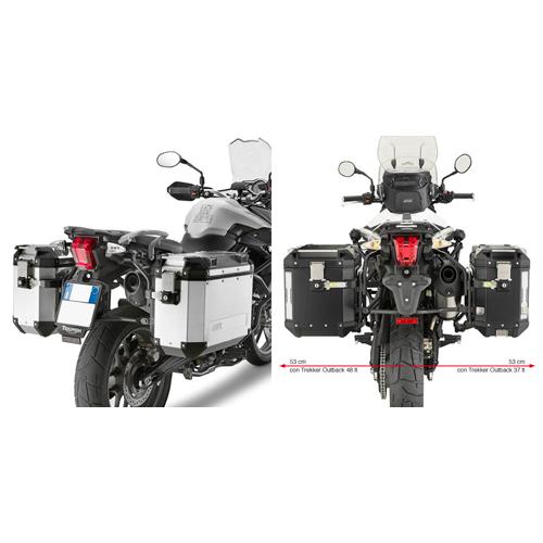 Givi PL6401CAM Outback Side Case Racks Triumph Tiger 800 / XC / XR