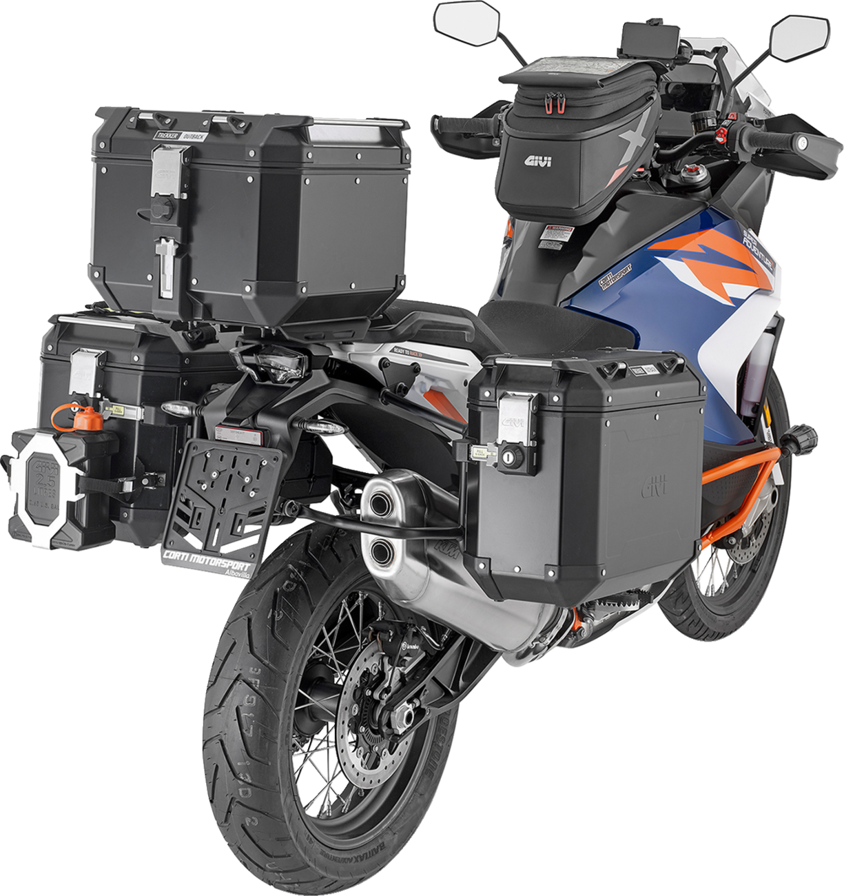 Givi PLO7713CAM Outback Side Case Racks KTM 1290 Super Adventure R / S