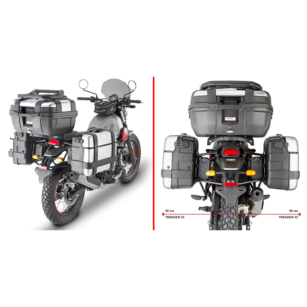 Givi PL9055 Monokey Side Case Racks Royal Enfield Scram 411 2022-2026