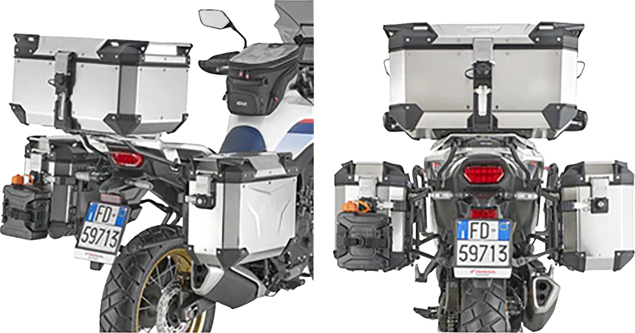 Givi PLO1201CAM Outback Side Case Racks Honda Transalp XL750 2024-2025