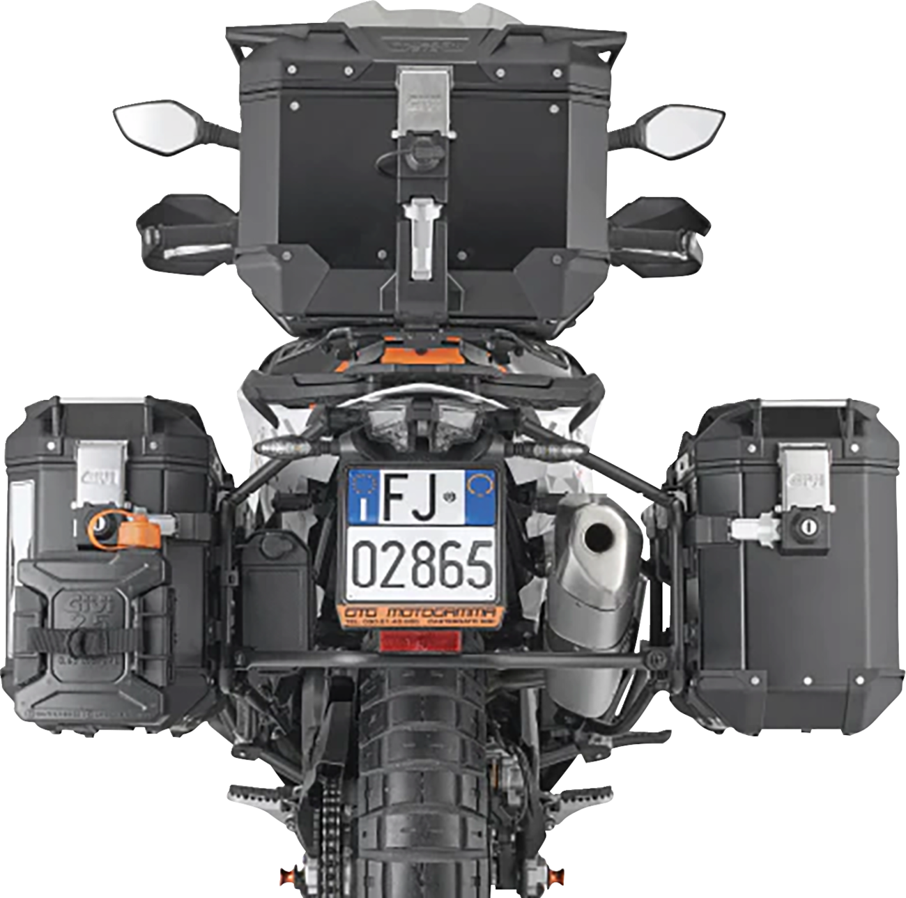 Givi PLO7717CAM Outback Side Case Racks KTM 790 / 890 Adventure / 890 SMT 2019-2024