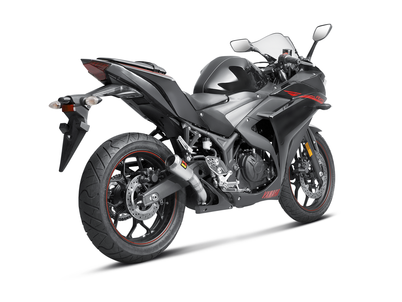Akrapovic GP Slip-On Exhaust Yamaha R3 2015-2021