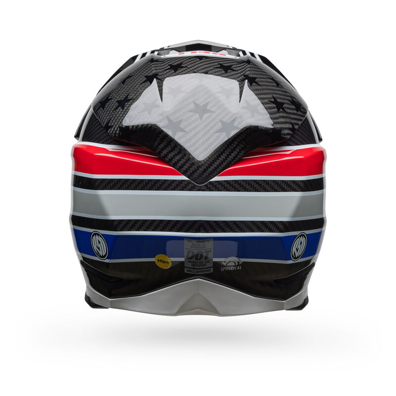 Bell Moto-10 Spherical RSD Old Glory Helmet