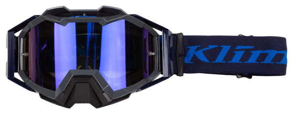 klim viper pro goggles Klim Viper Pro Slash Electric Blue Lemonade Smoke Blue Mirror Lens