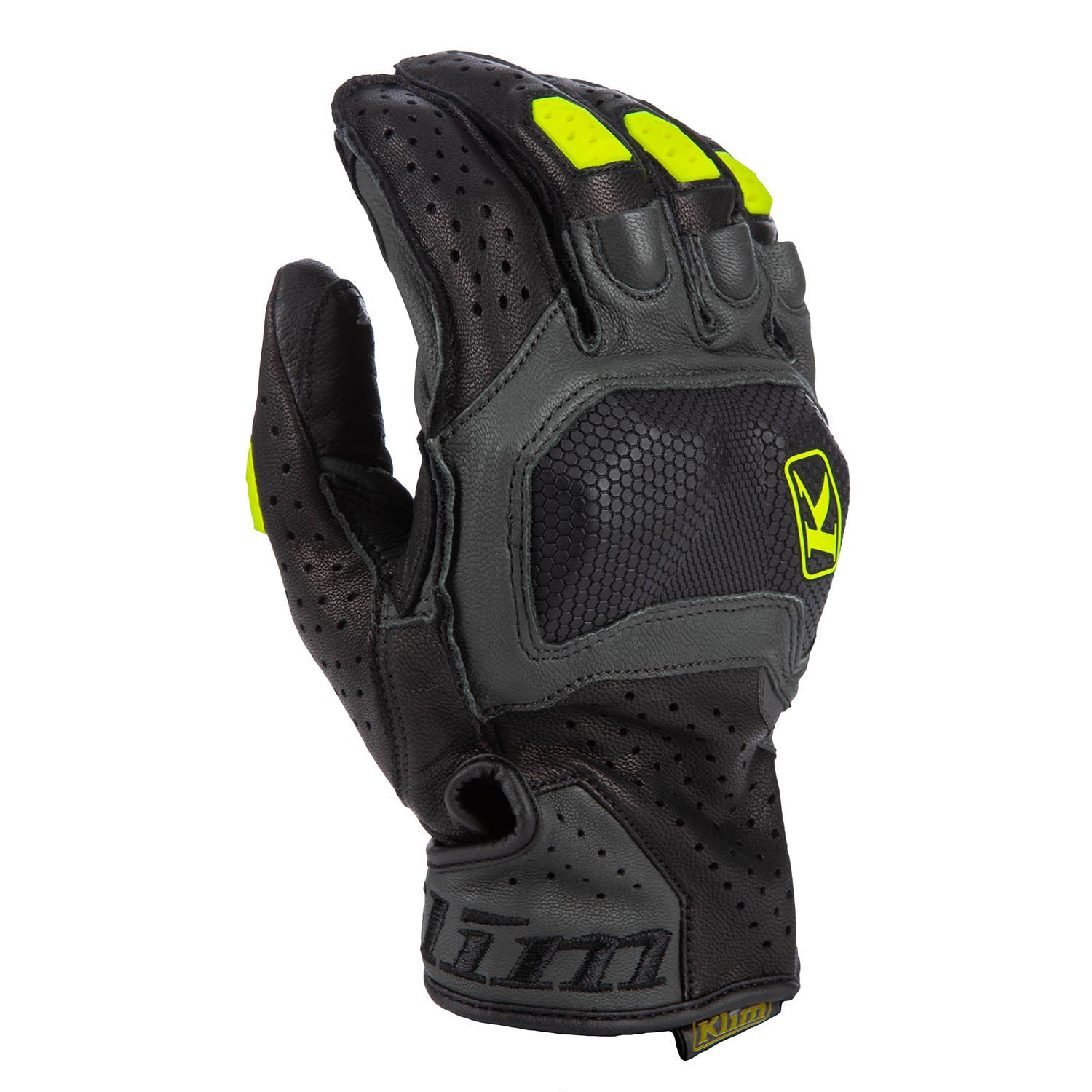 Klim Badlands Aero Pro Short Glove Black / Hi Vis / 3XL