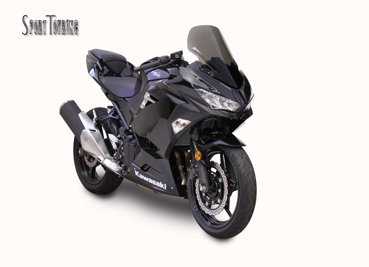 Zero Gravity Sport Touring Windscreen Kawasaki Ninja 400 2018-2023