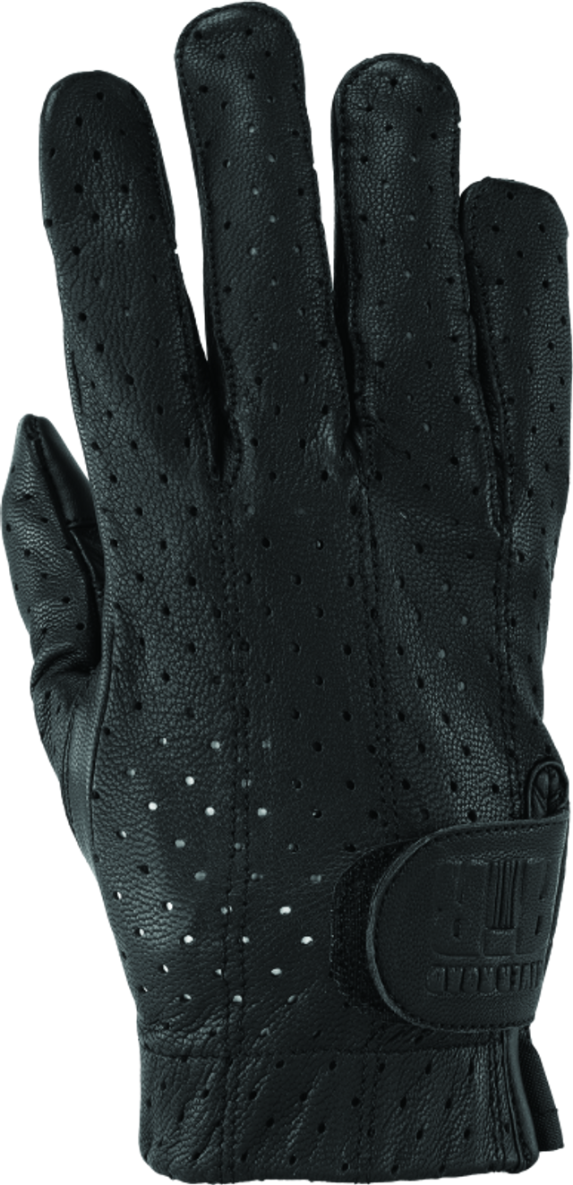 Kuryakyn Leather By River Road Tucson Leather Perforated Gloves for Women