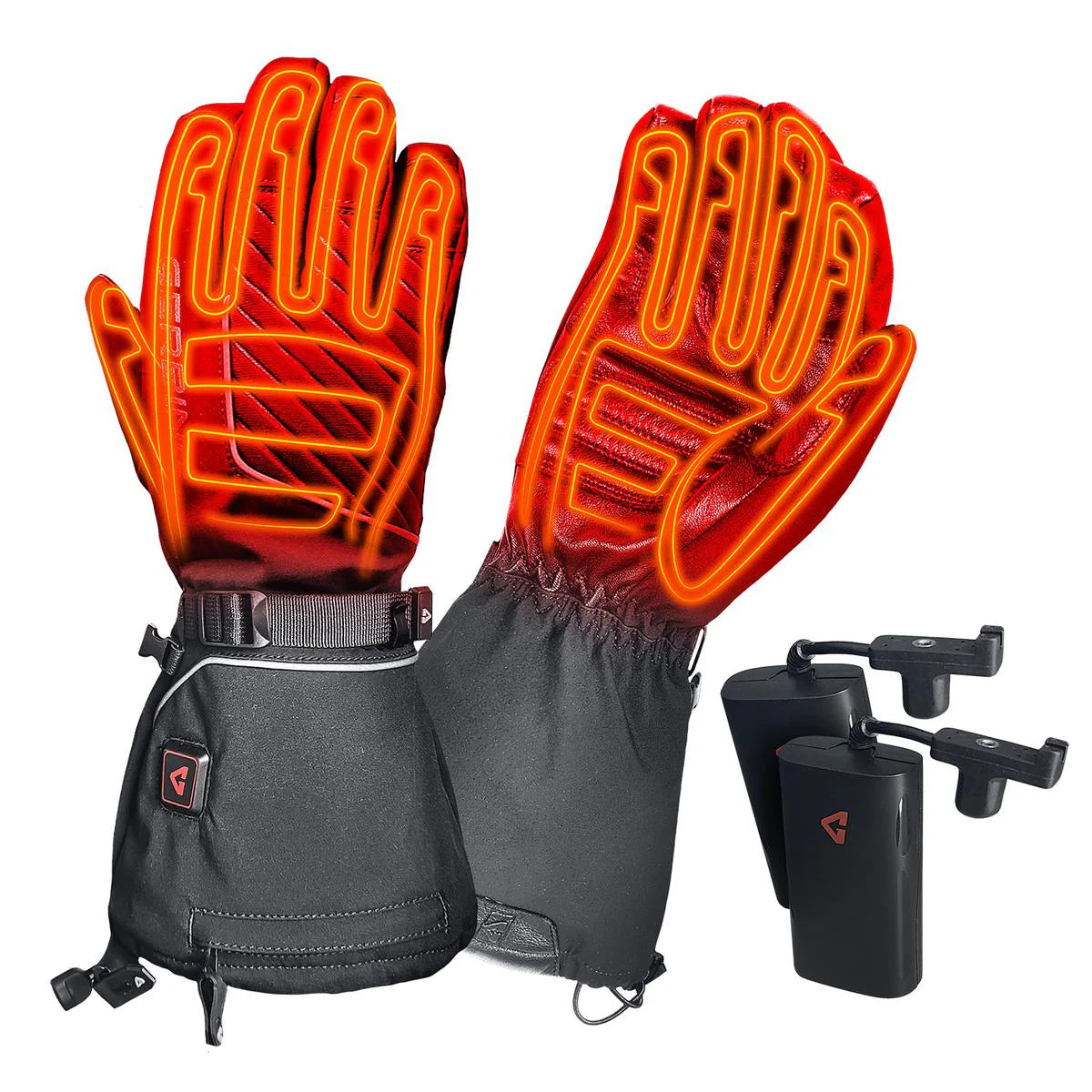 Gerbing 7 V Atlas Ultra-Flex Battery Heated Gloves for Women