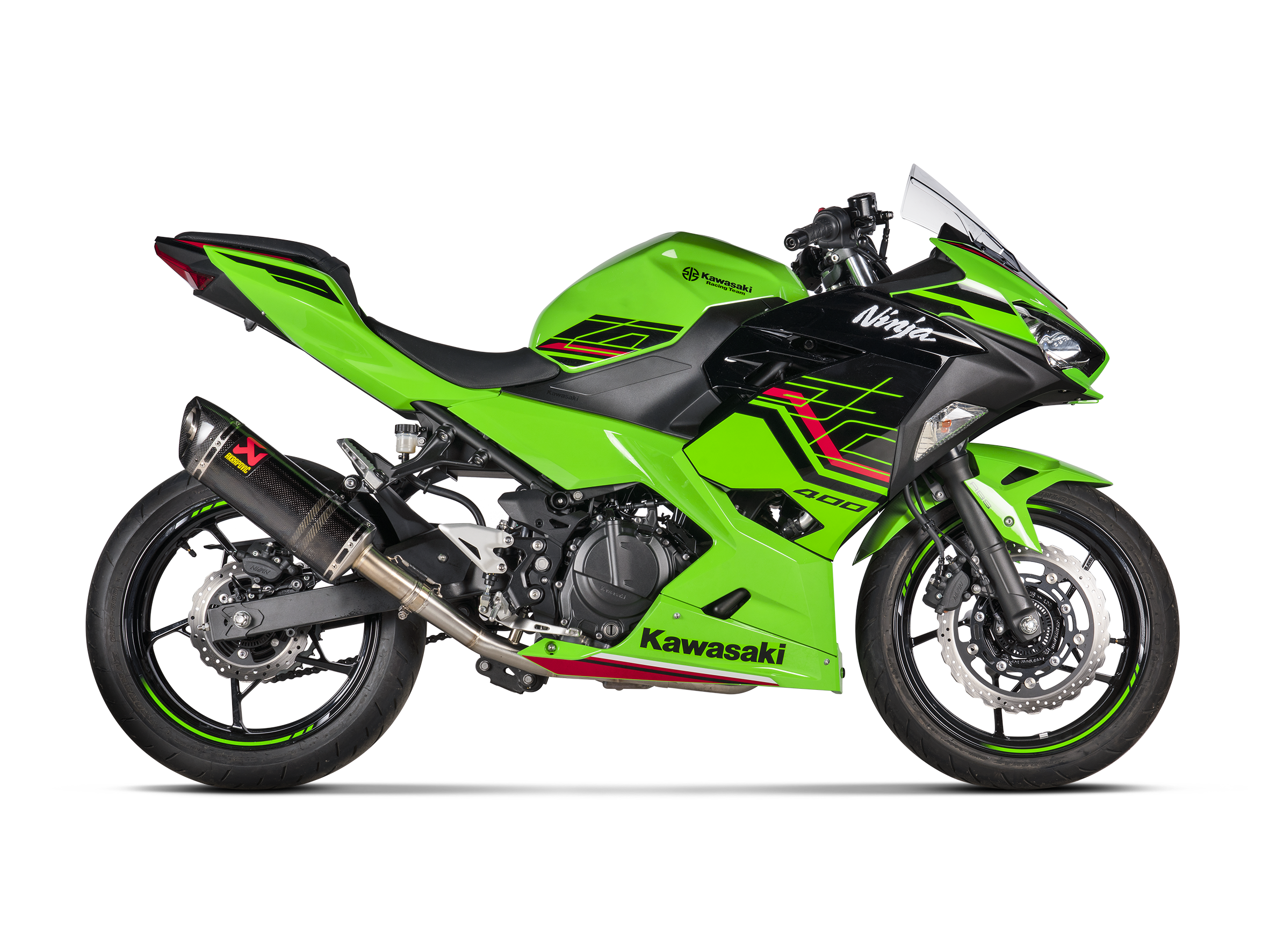 Akrapovic Slip-On Exhaust Kawasaki Ninja 400 / Z400 / Ninja 500 / Z500 2018-2026