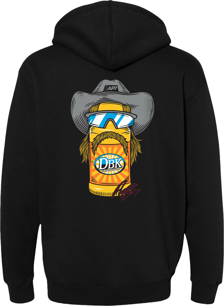DBK Stache Mullet Moto Youth Hoodie