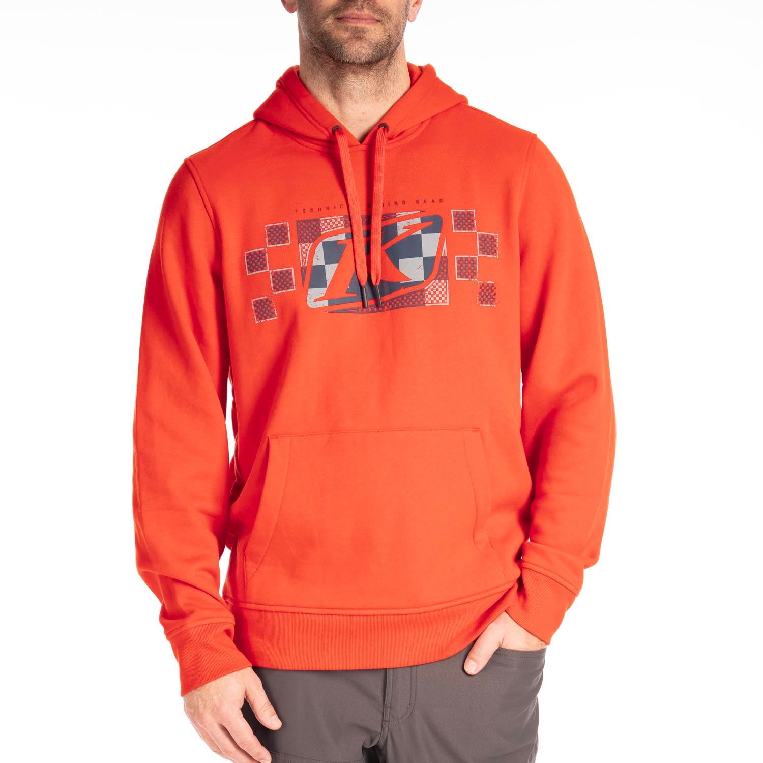 Klim Checkered Banner Pullover Hoodie