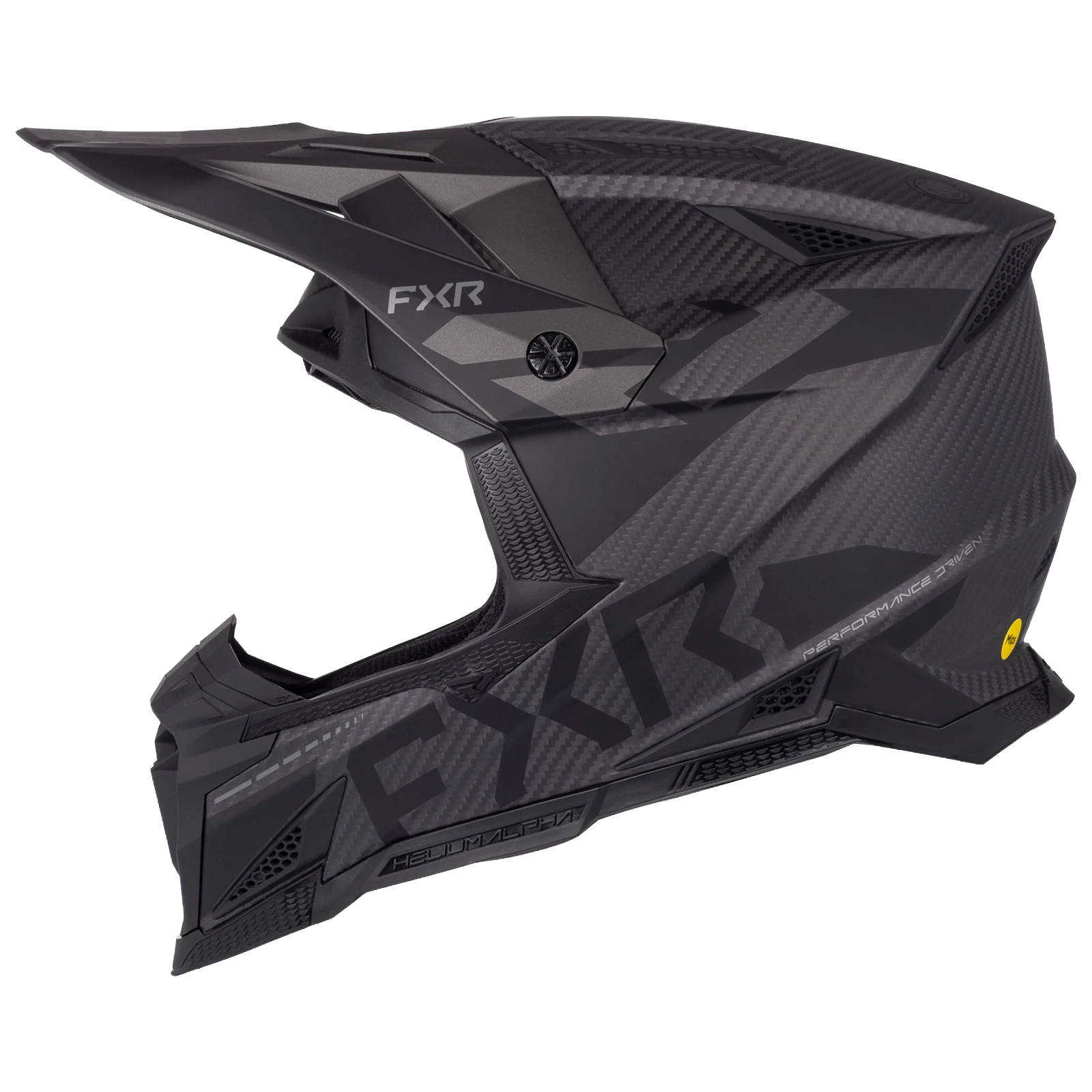 FXR Helium Alpha Carbon MX MIPS Helmet