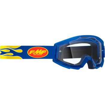 FMF Powercore Goggles with Clear Lens