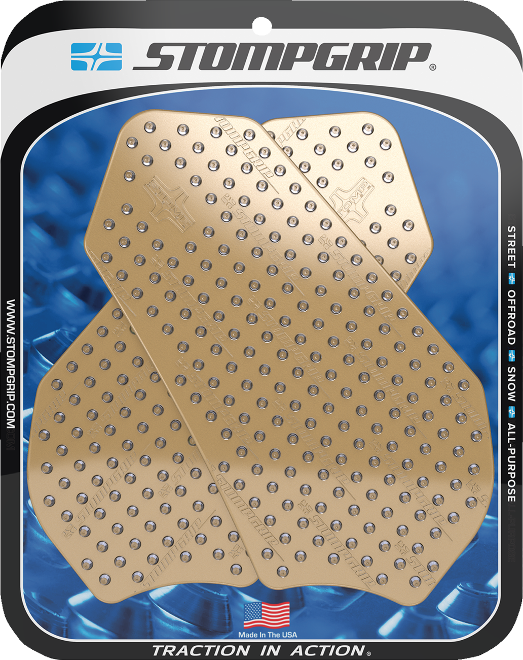 Stompgrip Volcano Tank Pad Suzuki GSXR600 / GSXR750 2011-2026