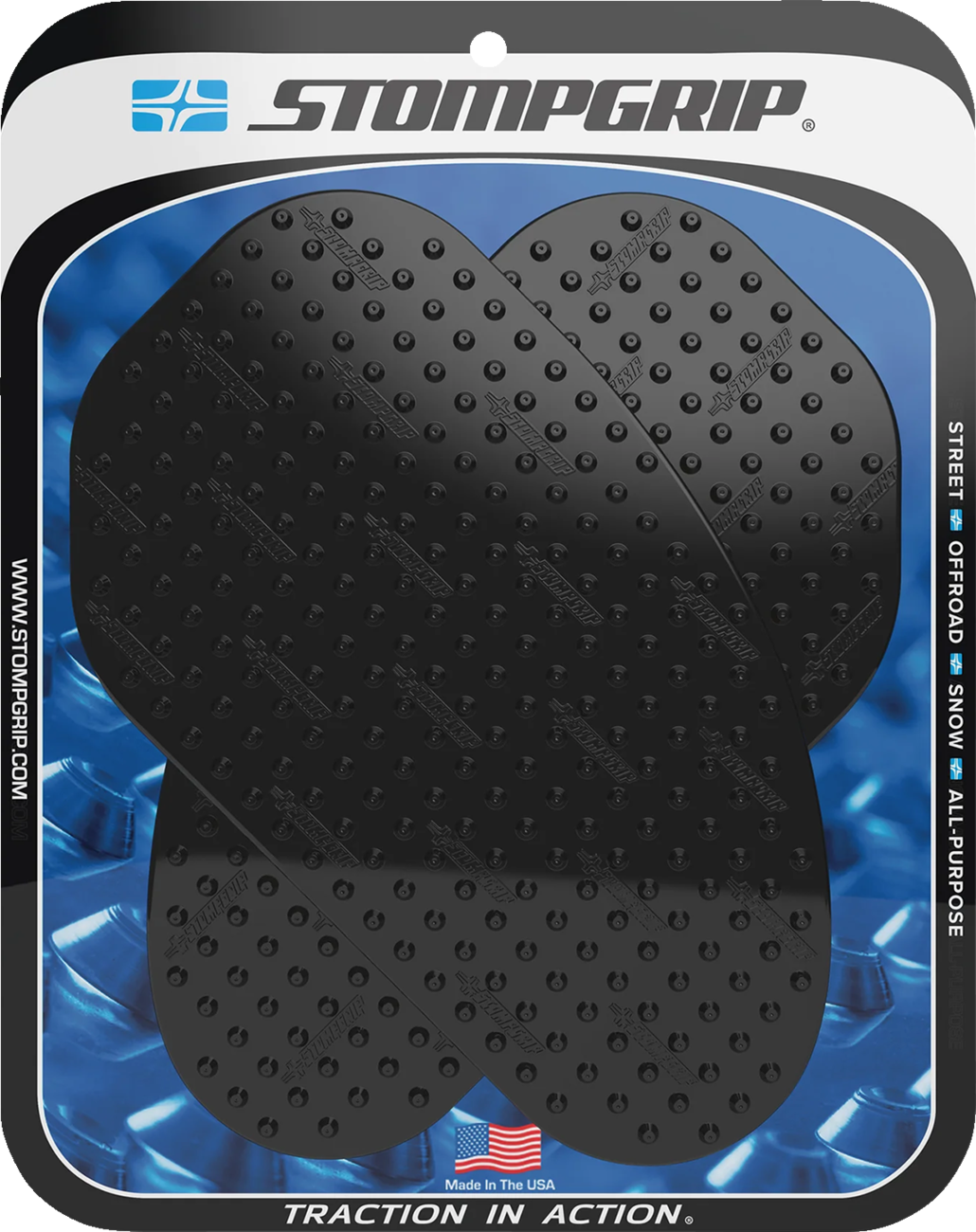 Stompgrip Universal Volcano Streetbike Tank Pad