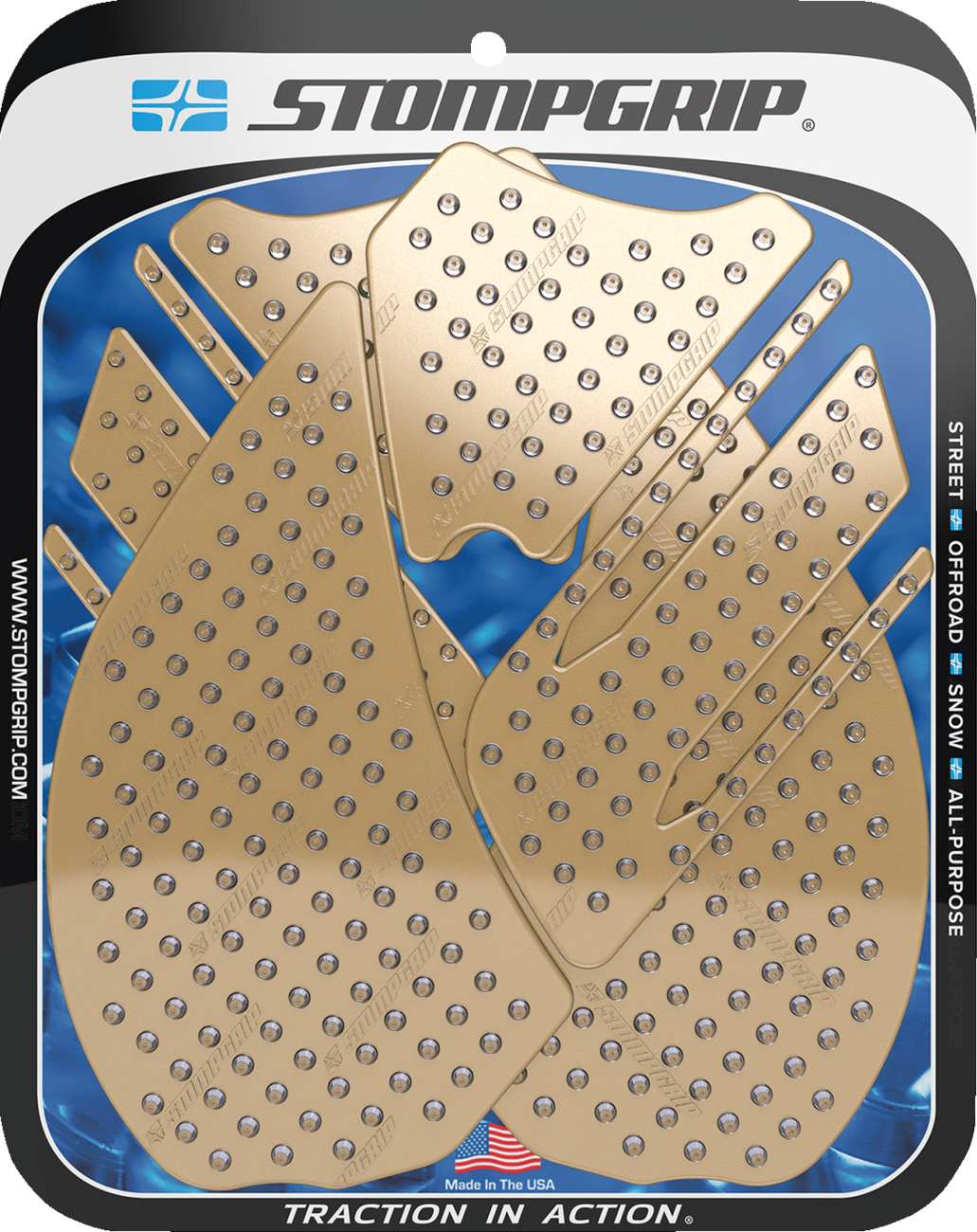 Stompgrip Volcano Tank Pad Kawasaki ZX14R 2012-2025 — Motorcycle Gear