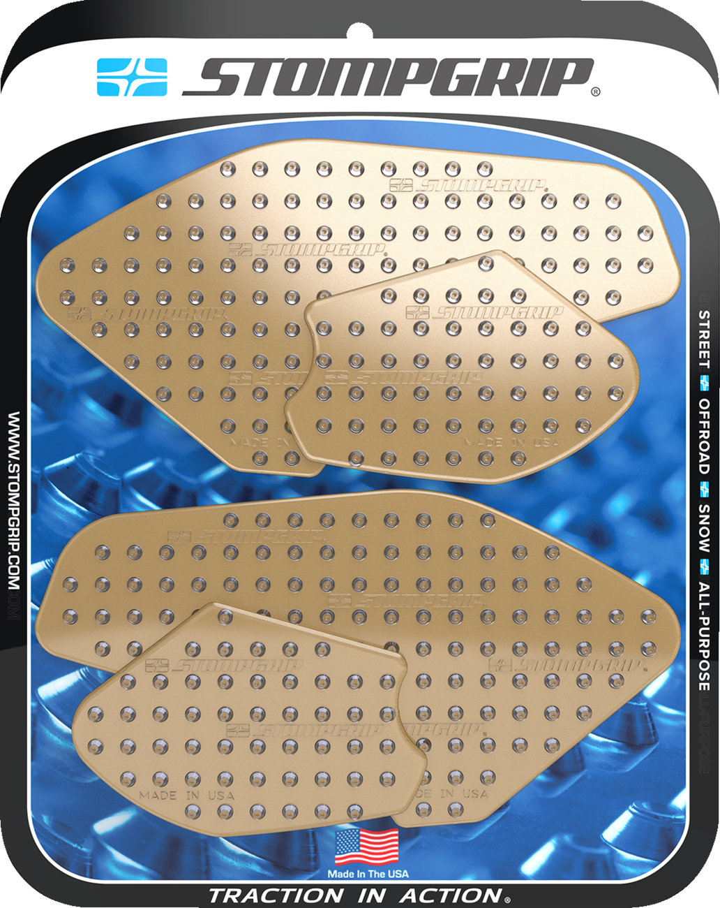 Stompgrip Volcano Tank Pad Yamaha MT-07 2022-2024
