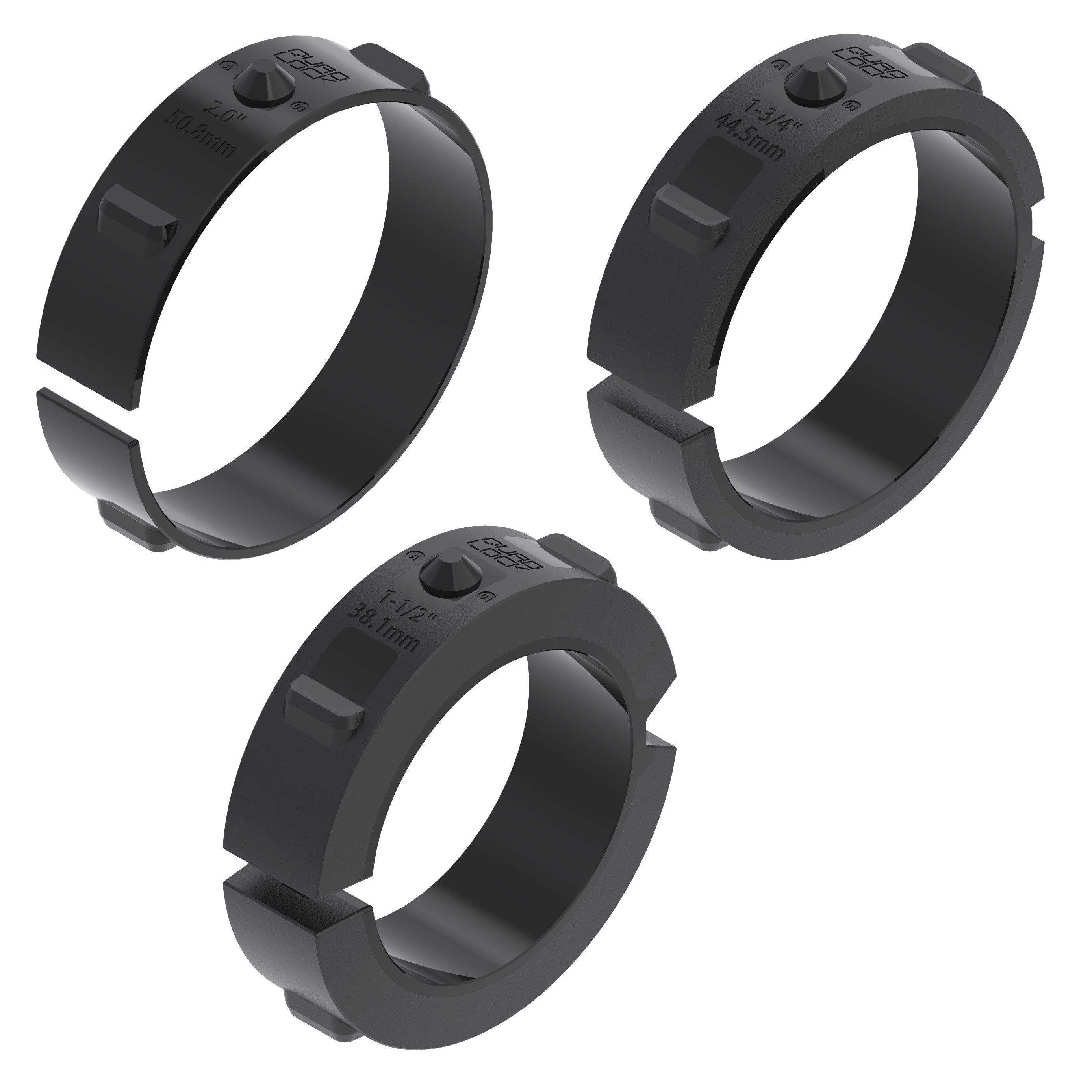 Quad Lock Replacement - Handlebar Mount PRO Spacer Set - Large