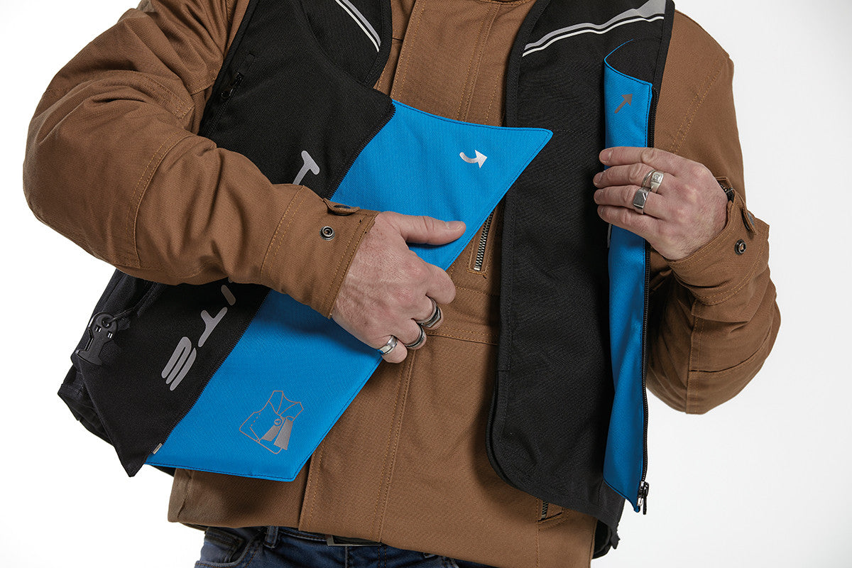 Helite Double Turtle Airbag Vest (Mechanical Trigger)