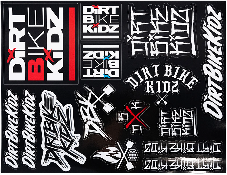 DBK Slap Pack Sticker Sheet