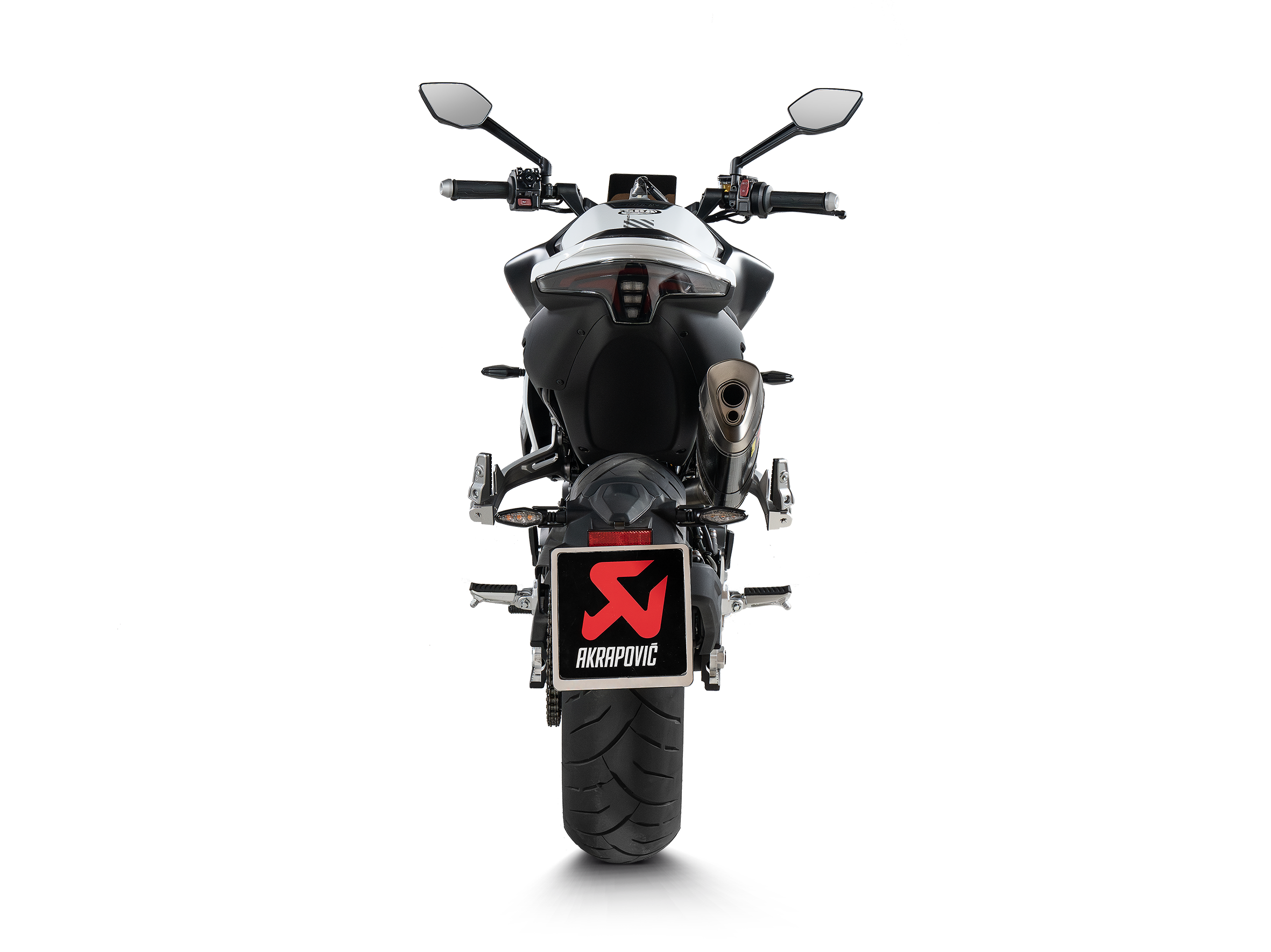 Akrapovic Slip-On Exhaust CFMOTO 800NK 2024-2026