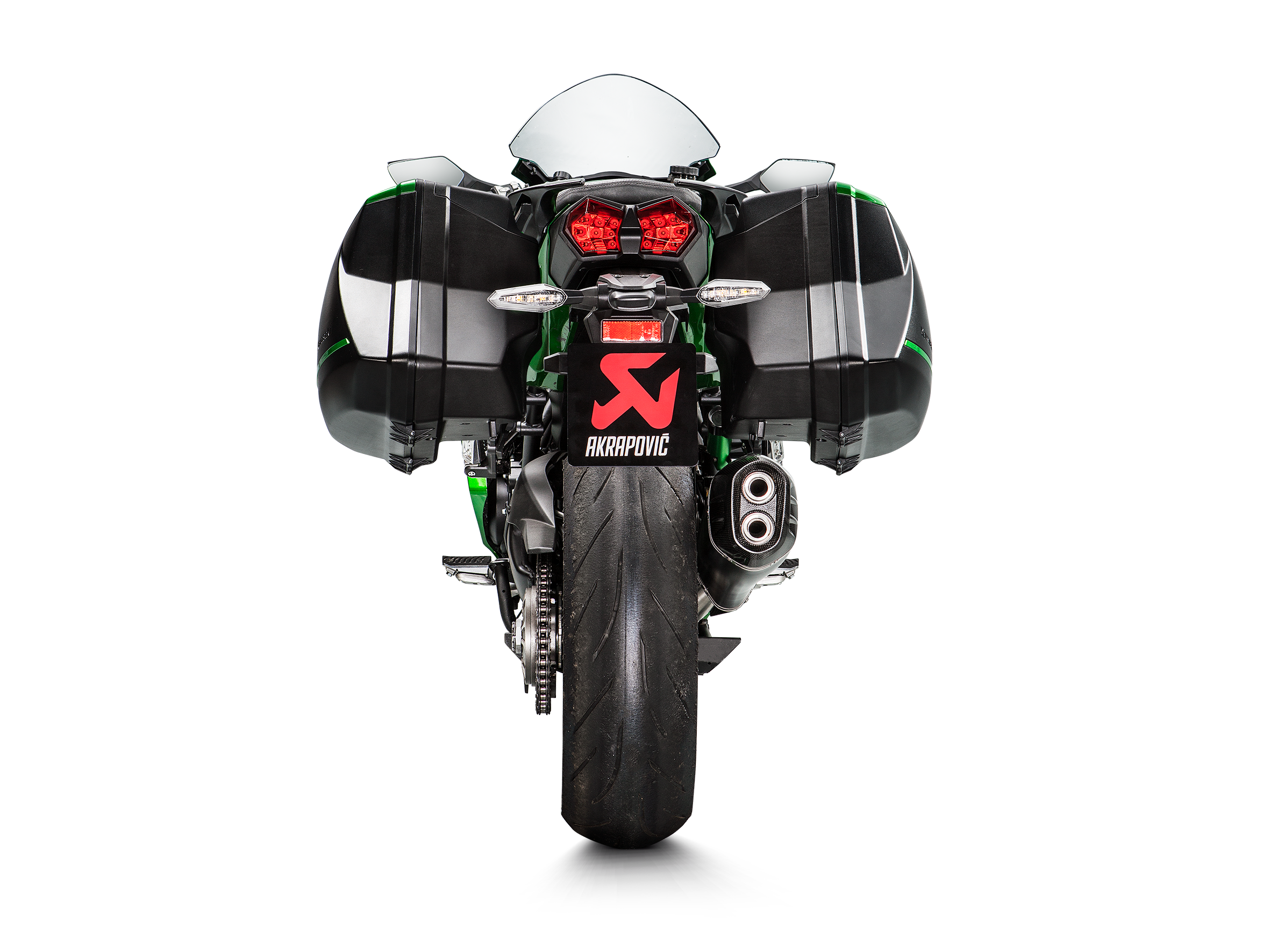 Akrapovic Slip-On Exhaust Kawasaki H2 SX 2018-2021